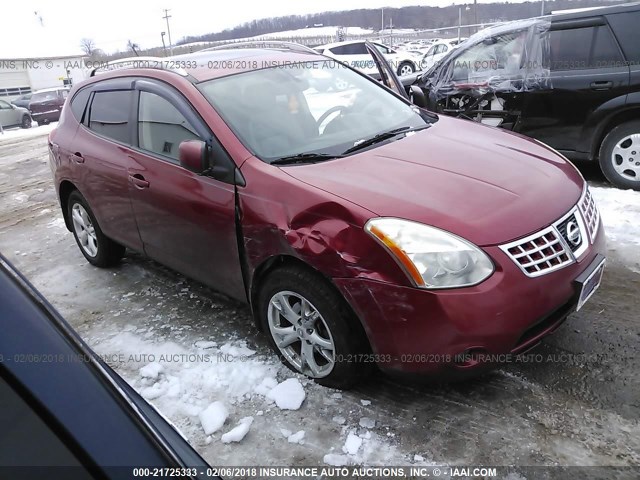 JN8AS58V68W139588 - 2008 NISSAN ROGUE S/SL RED photo 1