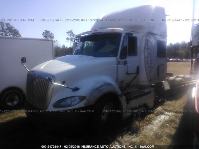 3HSCUAPR0BN215469 - 2011 INTERNATIONAL PROSTAR PREMIUM  WHITE photo 2