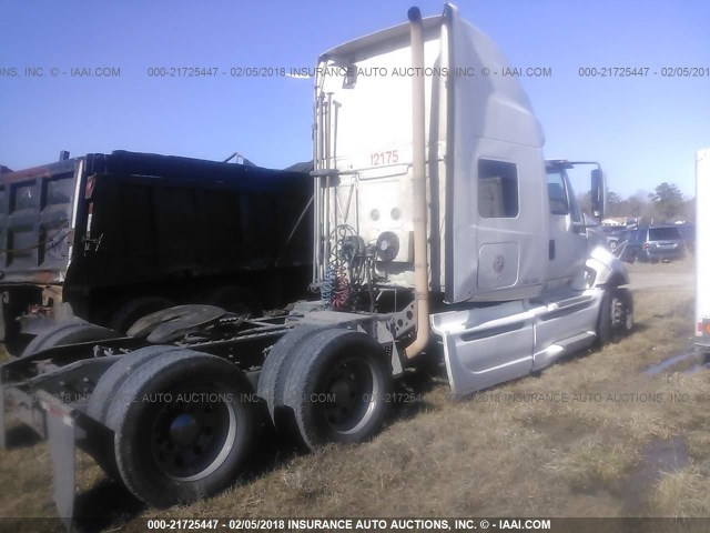 3HSCUAPR0BN215469 - 2011 INTERNATIONAL PROSTAR PREMIUM  WHITE photo 4