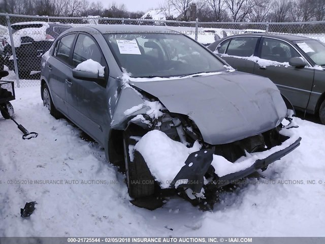 3N1AB6AP3BL716476 - 2011 NISSAN SENTRA 2.0/2.0S/SR/2.0SL SILVER photo 1