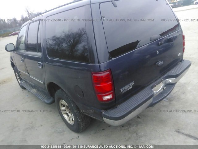 1FMRU1668YLB52420 - 2000 FORD EXPEDITION XLT Lila Foto 3