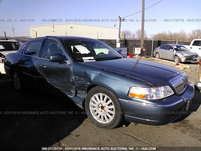 1LNHM81W55Y618380 - 2005 LINCOLN TOWN CAR SIGNATURE TEAL photo 1