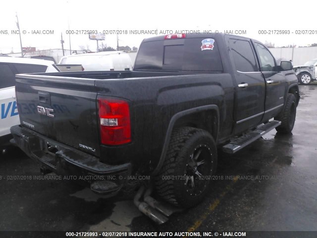 3GTP1WECXFG369485 - 2015 GMC SIERRA C1500 DENALI BLACK photo 4