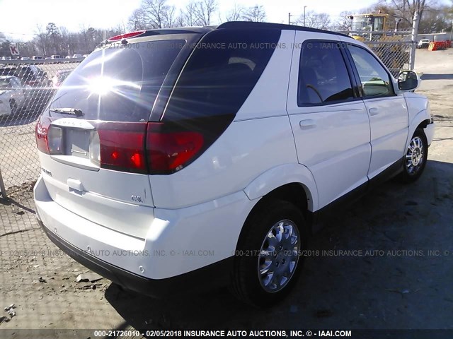 3G5DA03L16S575124 - 2006 BUICK RENDEZVOUS CX/CXL WHITE photo 4