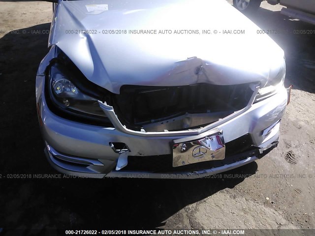 WDDGF8AB5DR251020 - 2013 MERCEDES-BENZ C 300 4MATIC BLUE photo 6