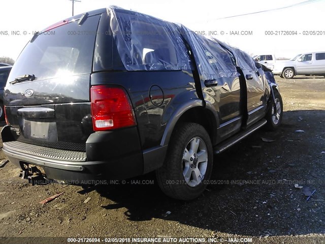 1FMZU73K03UB01890 - 2003 FORD EXPLORER XLT/XLT SPORT/NBX BLACK photo 4