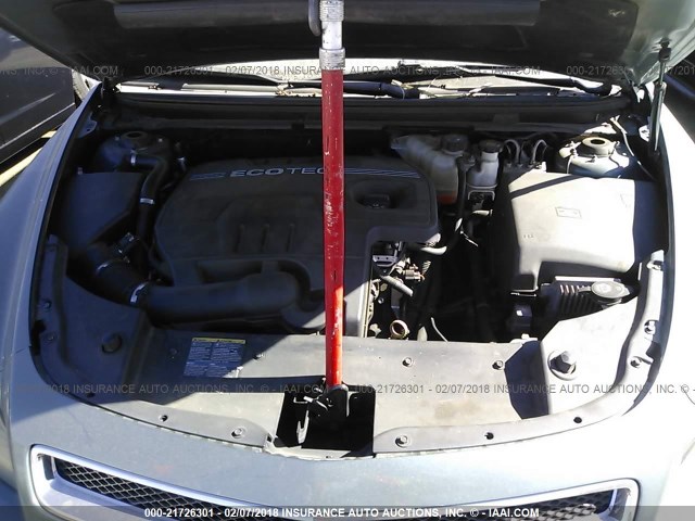 1G1ZG57B29F145258 - 2009 CHEVROLET MALIBU LS 绿色 照片 10