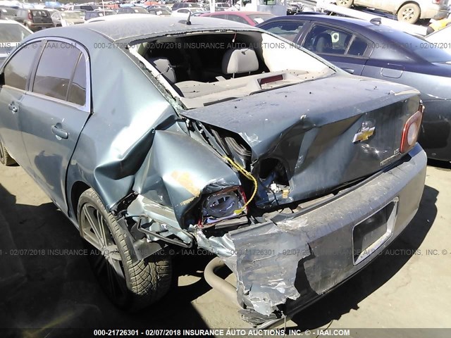 1G1ZG57B29F145258 - 2009 CHEVROLET MALIBU LS 绿色 照片 6