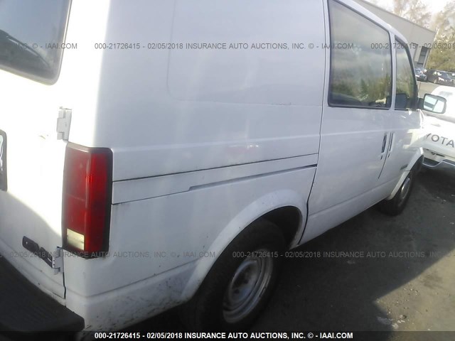 1GTDM19W1XB507233 - 1999 GMC SAFARI XT WHITE photo 4