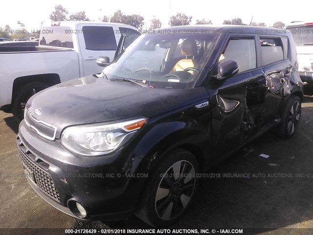 KNDJX3A56G7292153 - 2016 KIA SOUL ! BLACK photo 2