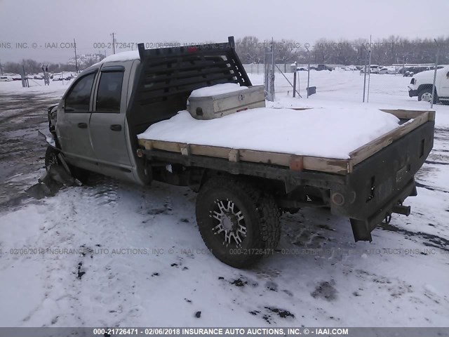 3D7KS28CX5G783222 - 2005 DODGE RAM 2500 ST/SLT 金色 照片 3