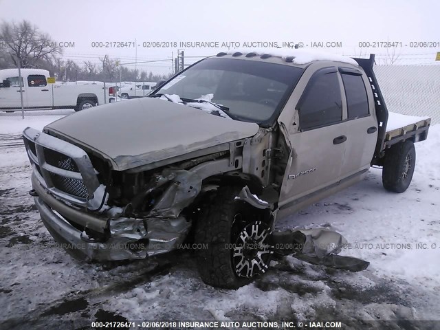 3D7KS28CX5G783222 - 2005 DODGE RAM 2500 ST/SLT 金色 照片 6
