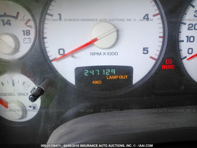 3D7KS28CX5G783222 - 2005 DODGE RAM 2500 ST/SLT 金色 照片 7