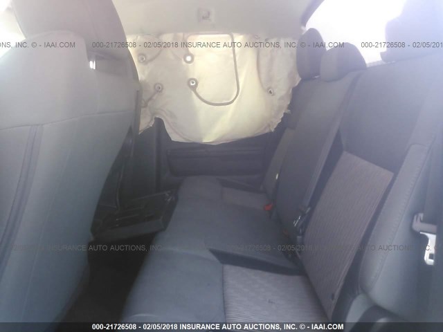 5TFRM5F17FX085590 - 2015 TOYOTA TUNDRA DOUBLE CAB SR/SR5 BLACK photo 8