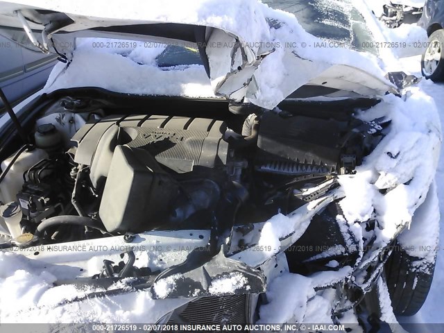 4T1BF3EK6BU618787 - 2011 TOYOTA CAMRY SE/LE/XLE WHITE photo 10