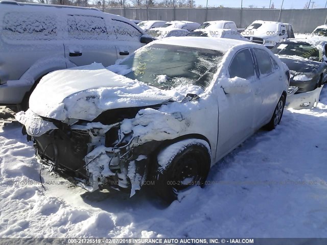 4T1BF3EK6BU618787 - 2011 TOYOTA CAMRY SE/LE/XLE WHITE photo 2