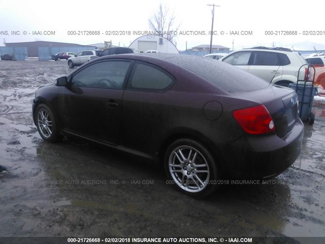 JTKDE177650032091 - 2005 TOYOTA SCION TC 紫色 照片 3