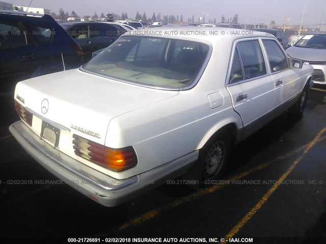 WDBCB20AXCB020968 - 1982 MERCEDES-BENZ 300 SD WHITE photo 4