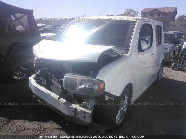 JN8AZ28R29T126918 - 2009 NISSAN CUBE S/SL WHITE photo 2