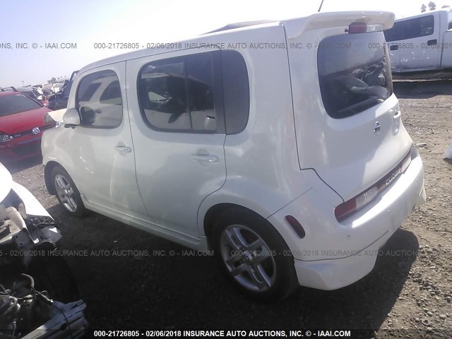 JN8AZ28R29T126918 - 2009 NISSAN CUBE S/SL WHITE photo 3