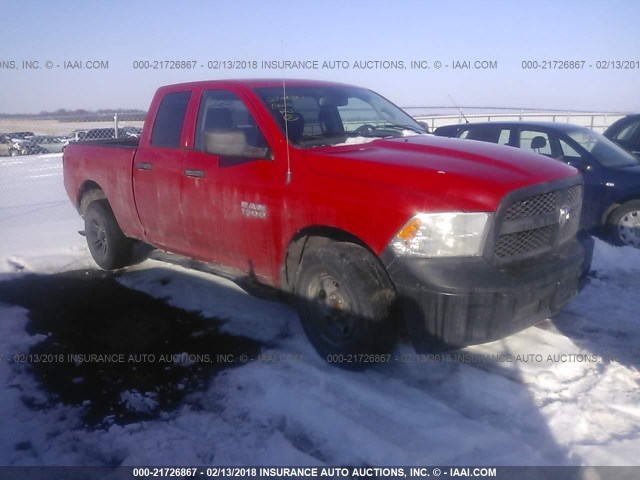 1C6RR7FG5ES318497 - 2014 RAM 1500 ST RED photo 1