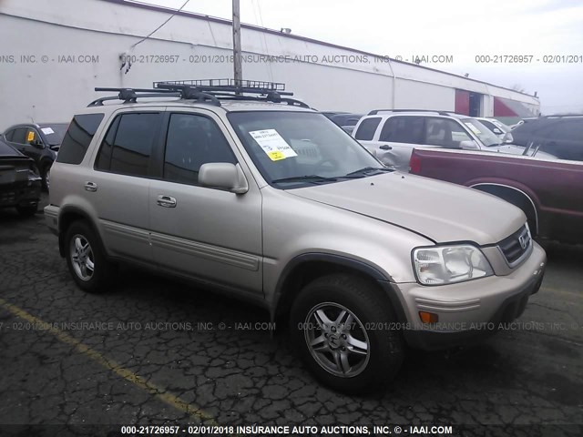 JHLRD18731S014972 - 2001 HONDA CR-V SE/LE BEIGE photo 1