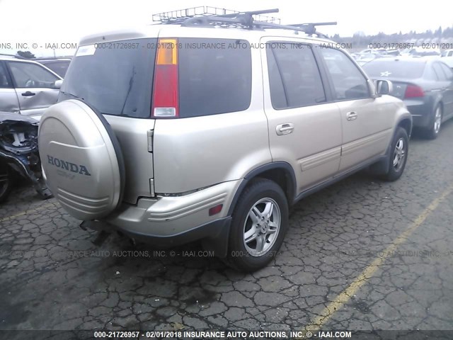 JHLRD18731S014972 - 2001 HONDA CR-V SE/LE BEIGE photo 4