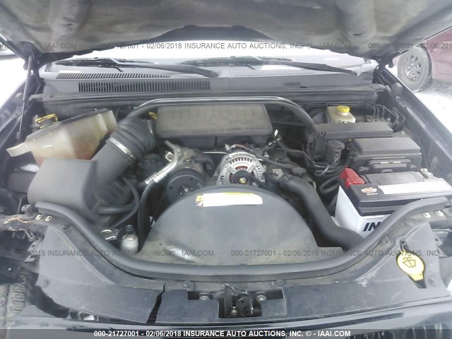 1J8GR48K87C649841 - 2007 JEEP GRAND CHEROKEE LAREDO/COLUMBIA/FREEDOM 黑色 照片 10