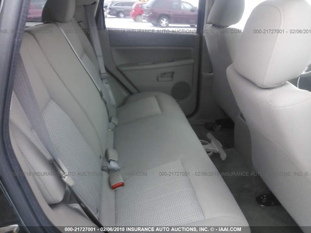 1J8GR48K87C649841 - 2007 JEEP GRAND CHEROKEE LAREDO/COLUMBIA/FREEDOM 黑色 照片 8