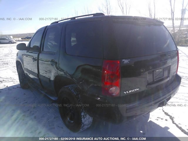 1GKS2AE00ER123466 - 2014 GMC YUKON SLE BLACK photo 3