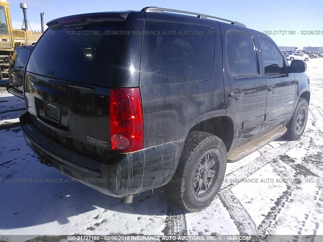 1GKS2AE00ER123466 - 2014 GMC YUKON SLE BLACK photo 4