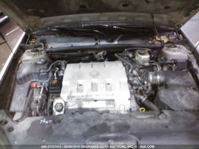 1G6KD54Y1YU296759 - 2000 CADILLAC DEVILLE SILVER photo 10