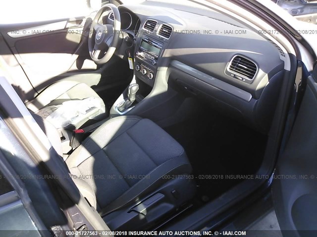 WVWDB7AJ6CW257757 - 2012 VOLKSWAGEN GOLF 深蓝色 照片 5