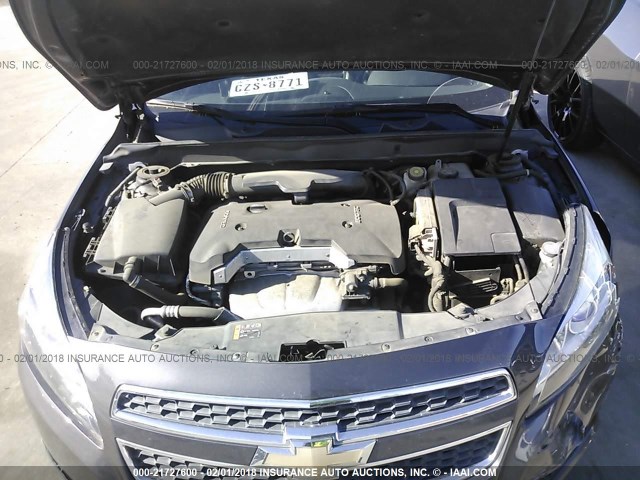 1G11C5SAXDF241753 - 2013 CHEVROLET MALIBU 1LT GRAY photo 10