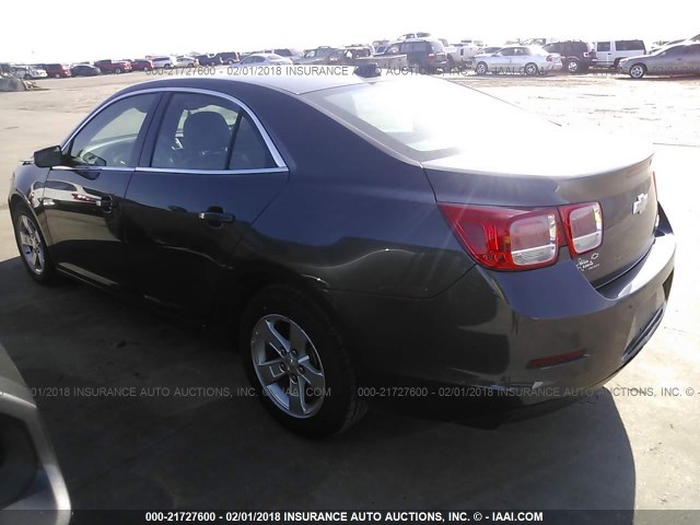 1G11C5SAXDF241753 - 2013 CHEVROLET MALIBU 1LT GRAY photo 3