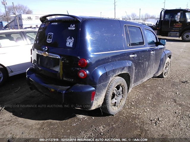 3GNBABDBXAS611474 - 2010 CHEVROLET HHR LT BLUE photo 4