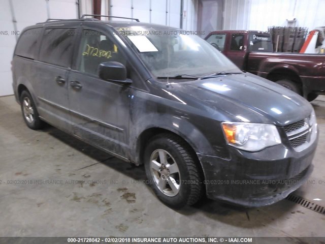 2C4RDGBG6CR102864 - 2012 DODGE GRAND CARAVAN SE GRAY photo 1