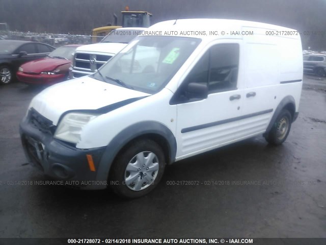 NM0LS7AN4CT075097 - 2012 FORD TRANSIT CONNECT XL WHITE photo 2