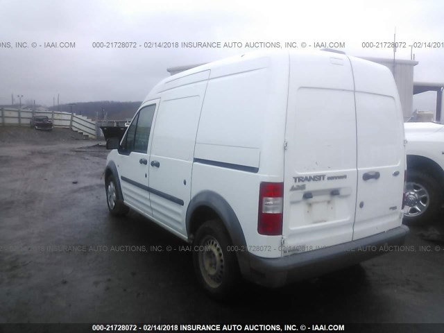 NM0LS7AN4CT075097 - 2012 FORD TRANSIT CONNECT XL WHITE photo 3