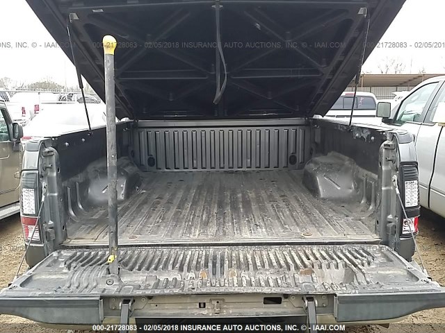 1FTSW2BR1AEB40609 - 2010 FORD F250 SUPER DUTY GRAY photo 8