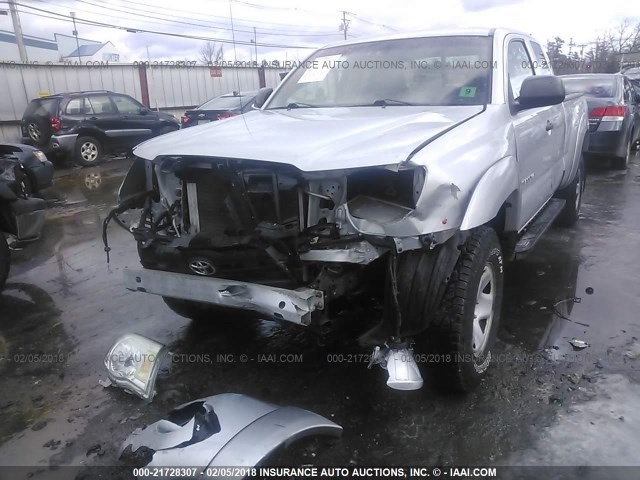 5TEUU42N97Z326699 - 2007 TOYOTA TACOMA ACCESS CAB Күміс фото 2