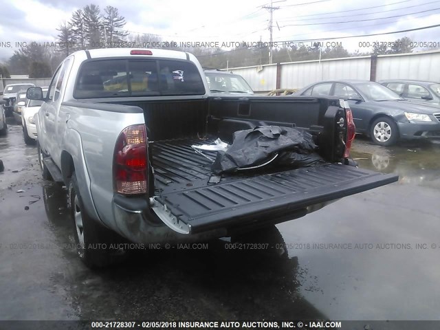 5TEUU42N97Z326699 - 2007 TOYOTA TACOMA ACCESS CAB Күміс фото 3