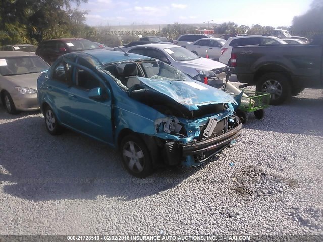 KL1TD56E99B333520 - 2009 CHEVROLET AVEO LS/LT 蓝色 照片 1