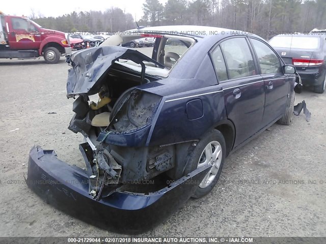 1G8AJ55F57Z154165 - 2007 SATURN ION LEVEL 2 BLUE photo 4