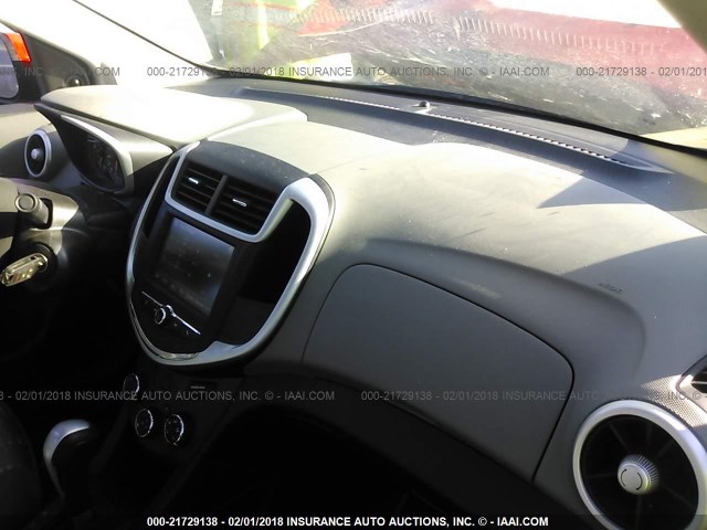 1G1JB5SH8H4163040 - 2017 CHEVROLET SONIC LS RED photo 5