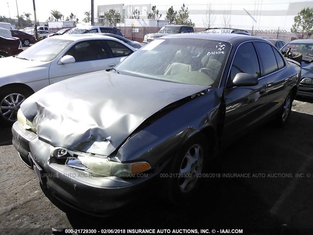 1G3WS52K1WF384425 - 1998 OLDSMOBILE INTRIGUE GL GRAY photo 2