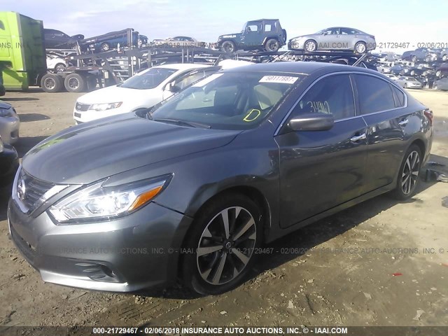 1N4BL3AP9HC148967 - 2017 NISSAN ALTIMA 3.5SL/3.5 SR GRAY photo 2