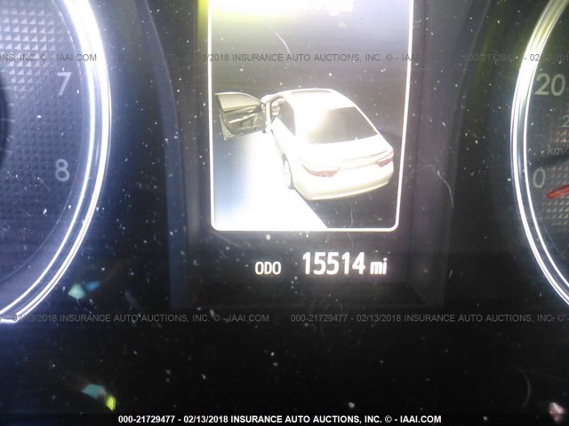 4T1BF1FK6GU137674 - 2016 TOYOTA CAMRY LE/XLE/SE/XSE BLACK photo 7