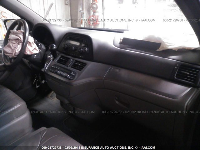 5FNRL38638B027764 - 2008 HONDA ODYSSEY EXL ლურჯი ფოტო 5