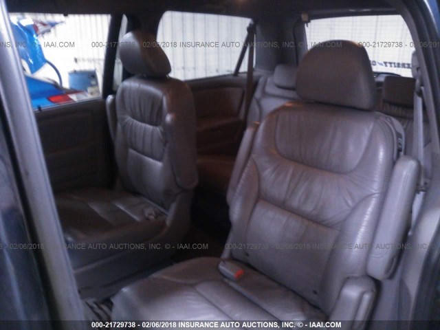 5FNRL38638B027764 - 2008 HONDA ODYSSEY EXL ლურჯი ფოტო 8